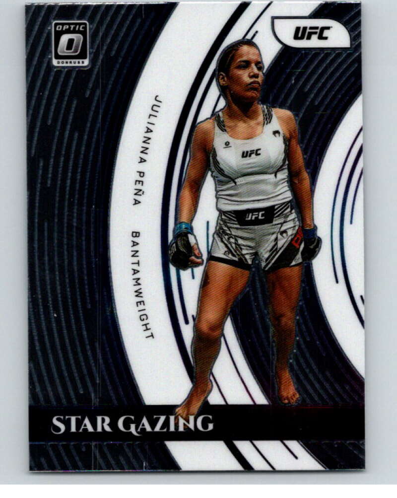 2022 Donruss MMA Optic Star Gazing #1 Julianna Pena    V85307 Image 1