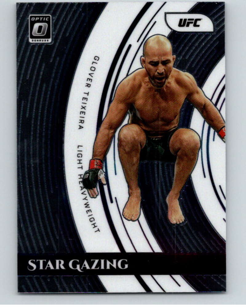 2022 Donruss MMA Optic Star Gazing #11 Glover Teixeira  Light   V85314 Image 1
