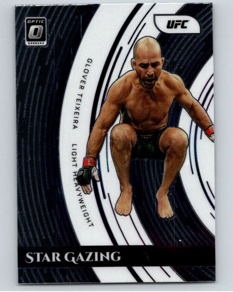 2022 Donruss MMA Optic Star Gazing #11 Glover Teixeira  Light   V85315 Image 1