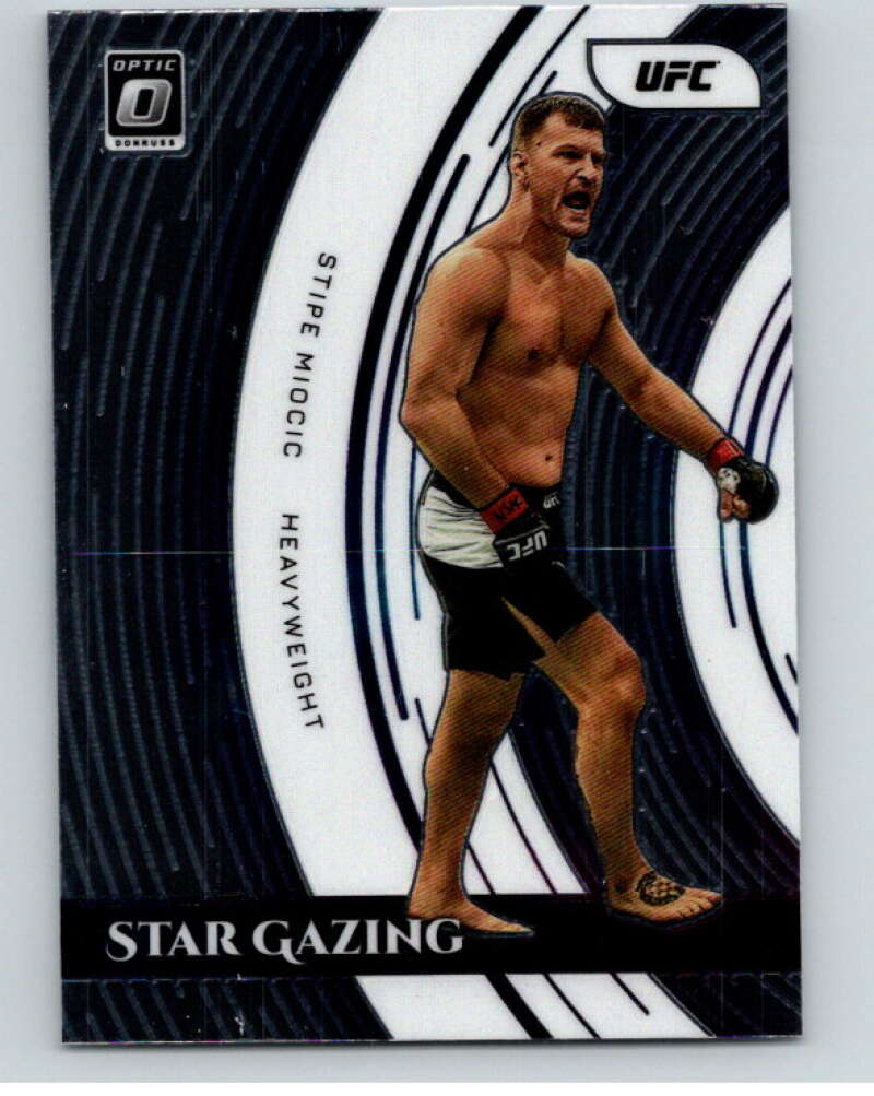 2022 Donruss MMA Optic Star Gazing #12 Stipe Miocic    V85316 Image 1