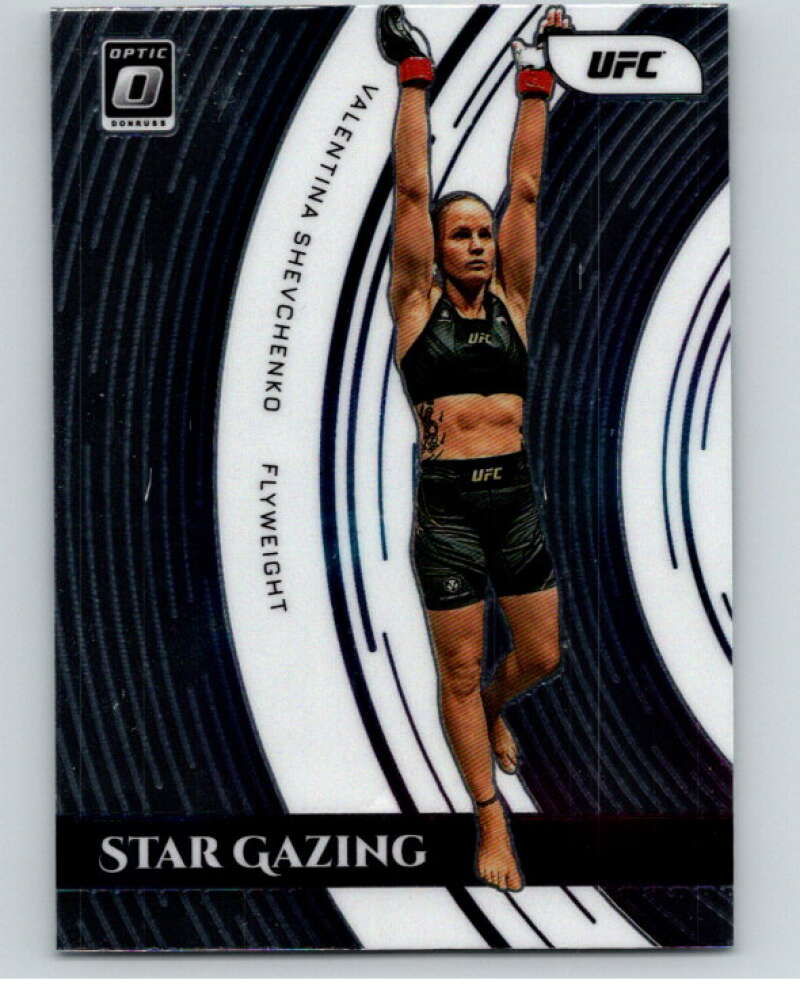 2022 Donruss MMA Optic Star Gazing #14 Valentina Shevchenko    V85317 Image 1