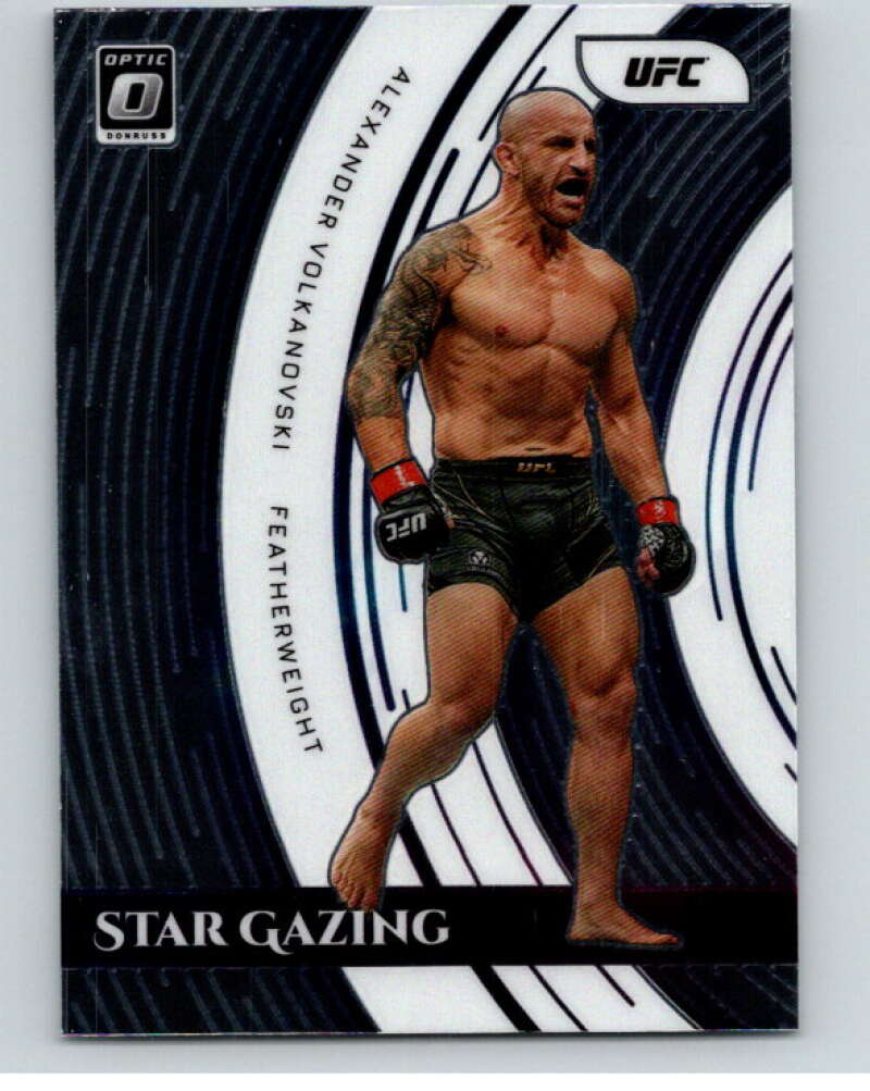 2022 Donruss MMA Optic Star Gazing #17 Alexander Volkanovski  V85318 Image 1