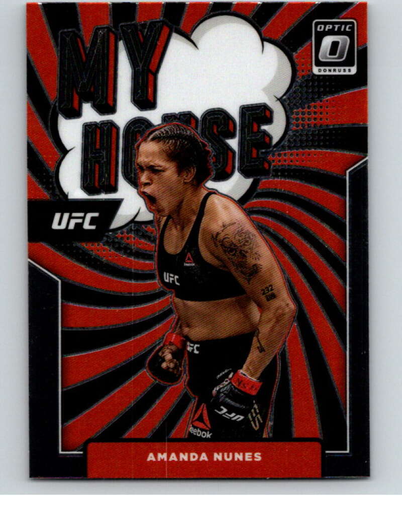 2022 Donruss MMA Optic My House #3 Amanda Nunes    V85343 Image 1