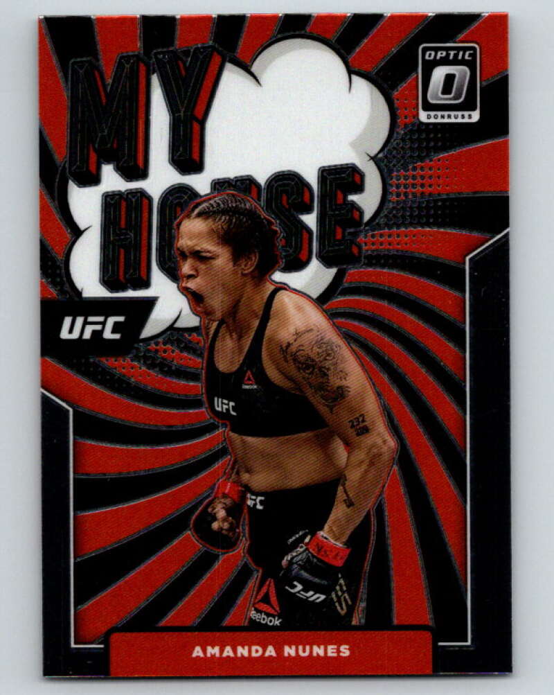 2022 Donruss MMA Optic My House #3 Amanda Nunes    V85344 Image 1