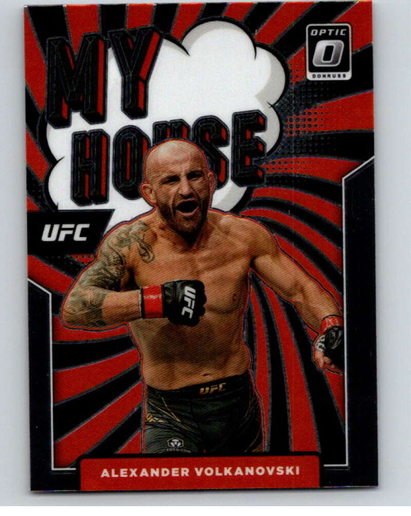 2022 Donruss MMA Optic My House #8 Alexander Volkanovski  V85347 Image 1