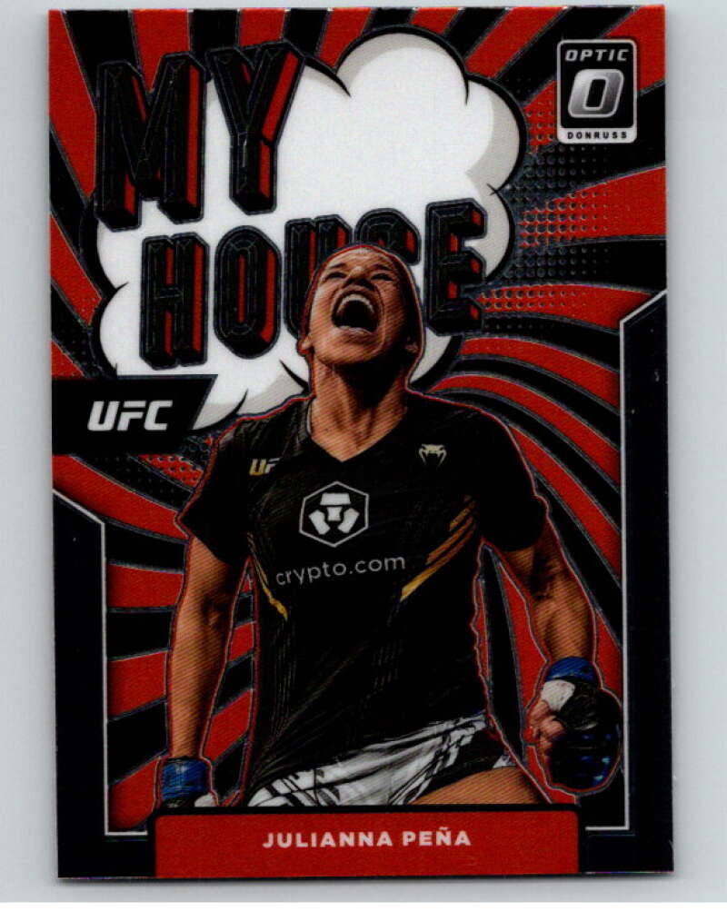 2022 Donruss MMA Optic My House #13 Julianna Pena    V85349 Image 1