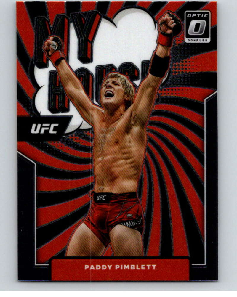 2022 Donruss MMA Optic My House #22 Paddy Pimblett    V85350 Image 1