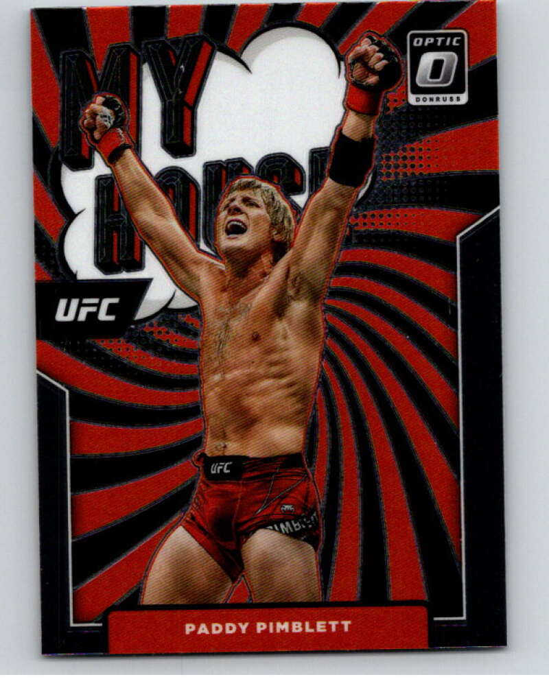 2022 Donruss MMA Optic My House #22 Paddy Pimblett    V85351 Image 1