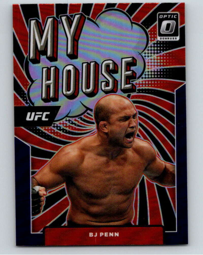 2022 Donruss MMA Optic My House Purple #17 BJ Penn    V85352 Image 1