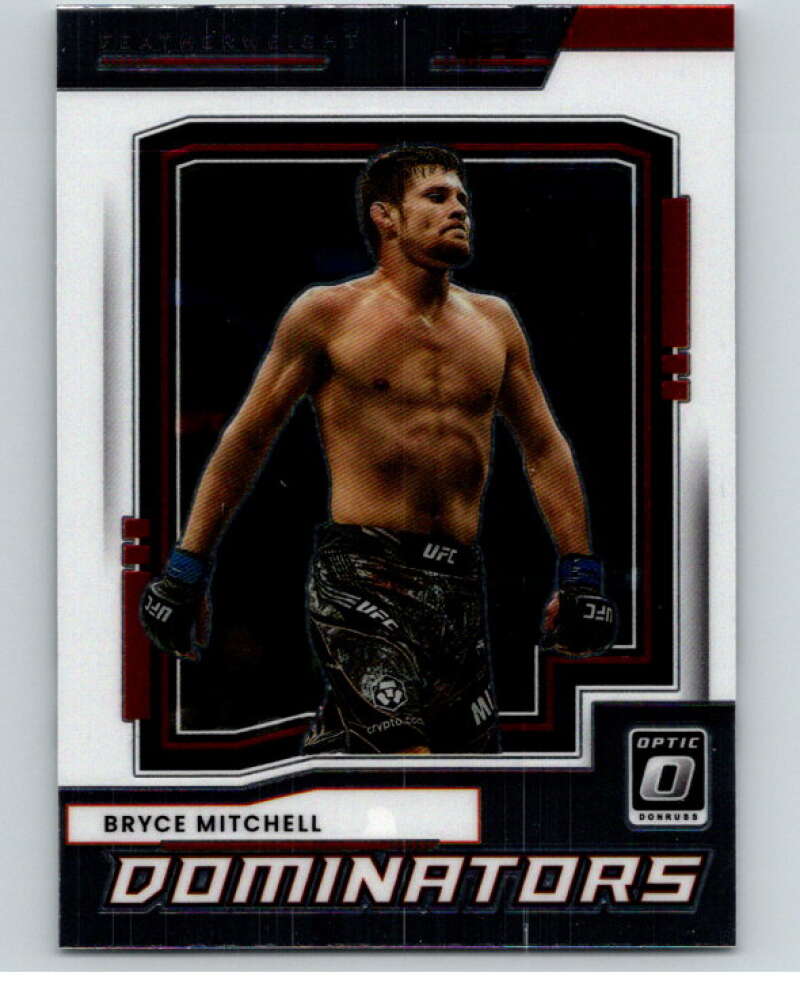 2022 Donruss MMA Optic Dominators #7 Bryce Mitchell    V85355 Image 1