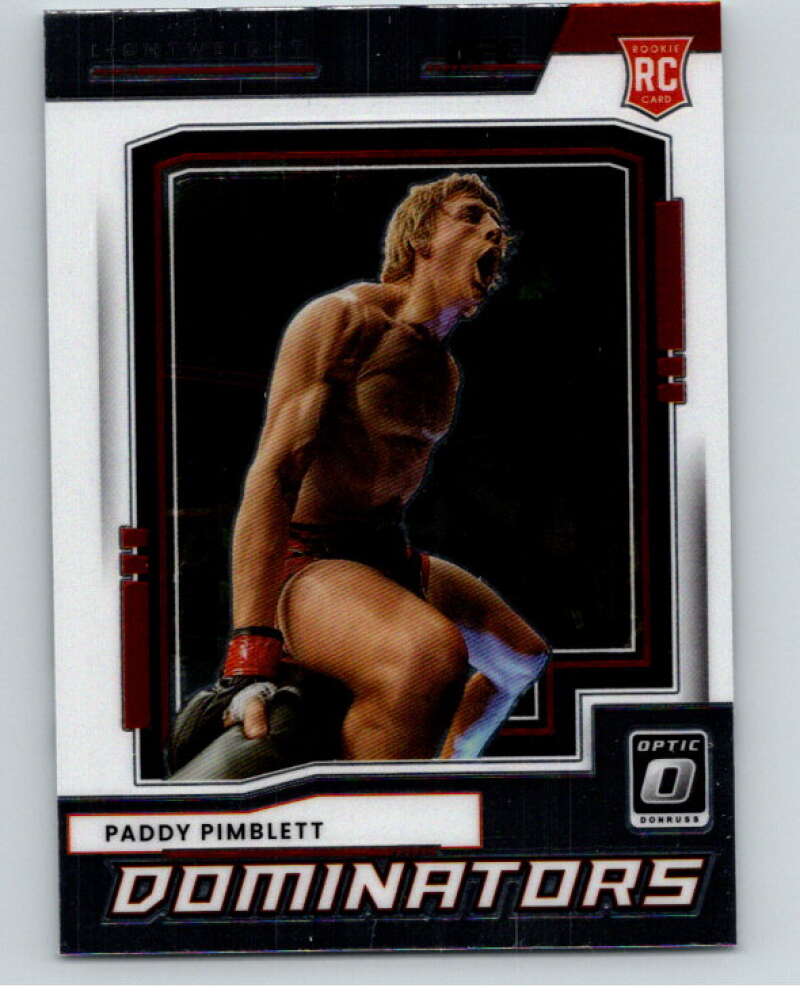2022 Donruss MMA Optic Dominators #9 Paddy Pimblett    V85356 Image 1