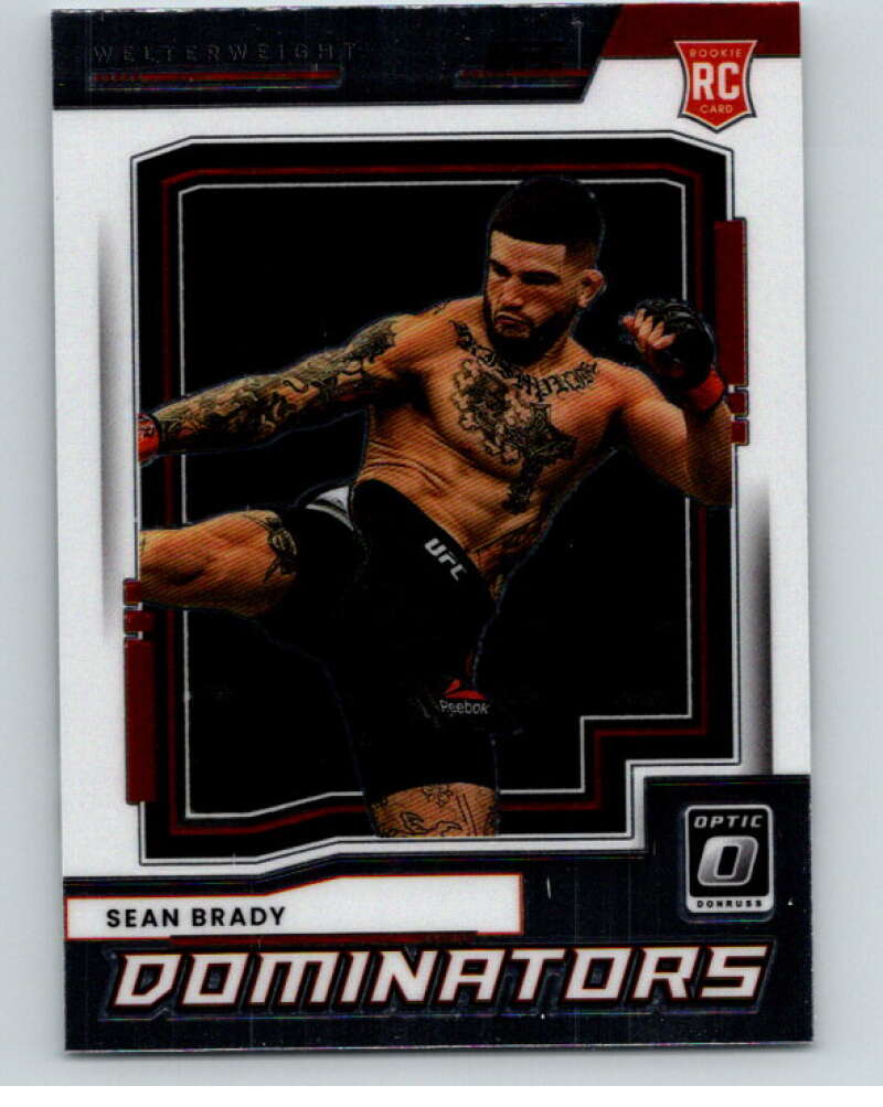 2022 Donruss MMA Optic Dominators #15 Sean Brady    V85362 Image 1