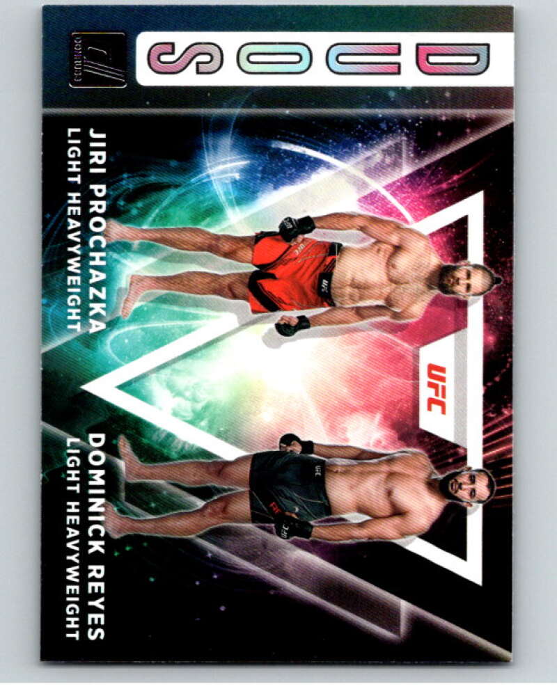 2022 Donruss MMA Duos #7 Dominick Reyes/Jiri Prochazka    V85373 Image 1
