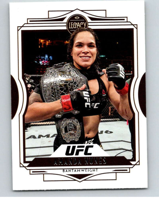 2021 Panini MMA Chronicles  Legacy #41 Amanda Nunes    V85377 Image 1