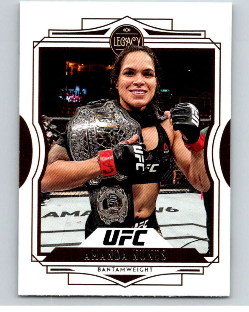 2021 Panini MMA Chronicles  Legacy #41 Amanda Nunes    V85379 Image 1