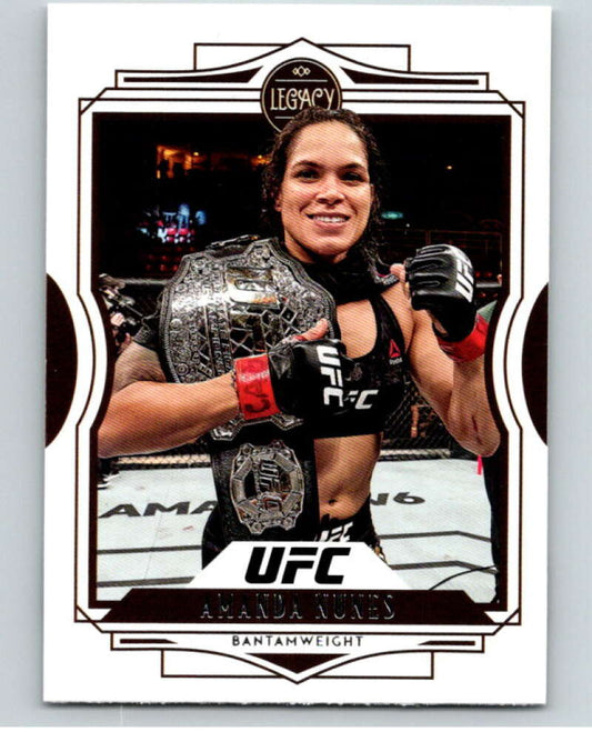 2021 Panini MMA Chronicles  Legacy #41 Amanda Nunes    V85379 Image 1