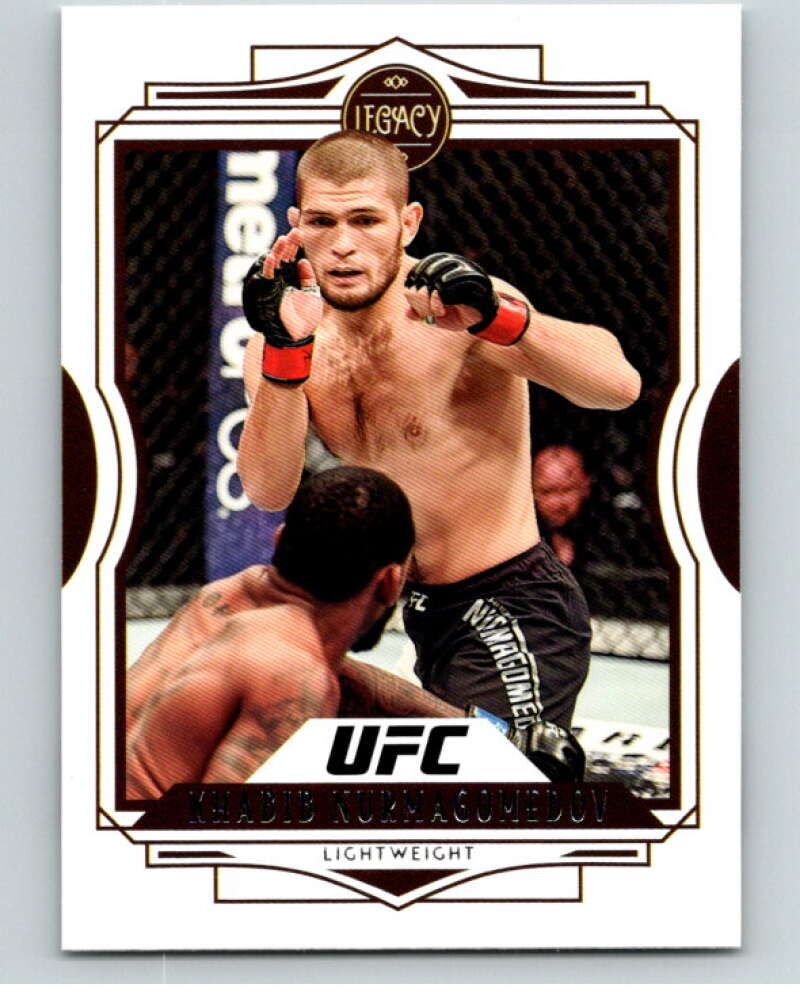 2021 Panini MMA Chronicles  Legacy #42 Khabib Nurmagomedov  V85380 Image 1