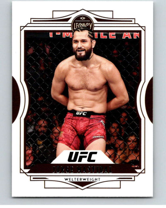 2021 Panini MMA Chronicles  Legacy #43 Jorge Masvidal    V85382 Image 1