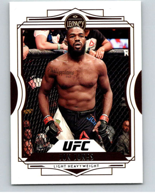 2021 Panini MMA Chronicles  Legacy #45 Jon Jones    V85384 Image 1