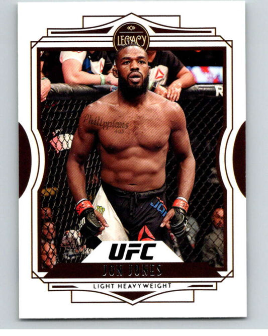 2021 Panini MMA Chronicles  Legacy #45 Jon Jones    V85385 Image 1