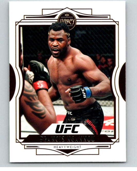 2021 Panini MMA Chronicles  Legacy #46 Francis Ngannou    V85386 Image 1
