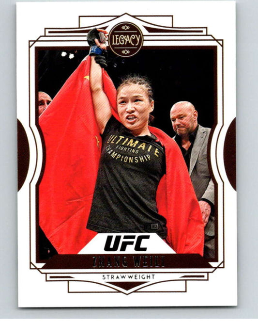 2021 Panini MMA Chronicles  Legacy #47 Zhang Weili    V85387 Image 1