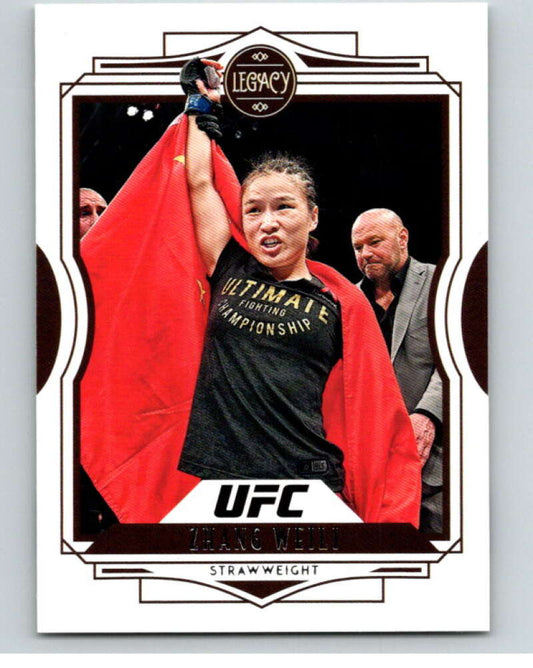 2021 Panini MMA Chronicles  Legacy #47 Zhang Weili    V85388 Image 1