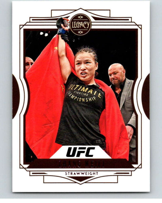 2021 Panini MMA Chronicles  Legacy Pink #47 Zhang Weili    V85394 Image 1