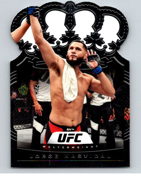 2021 Panini MMA Chronicles  Crown Royale #17 Jorge Masvidal    V85414 Image 1
