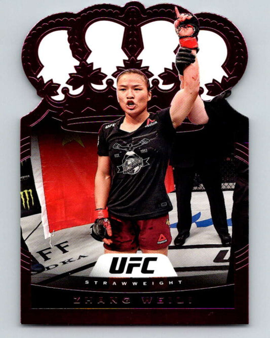 2021 Panini MMA Chronicles  Crown Royale Pink #11 Zhang Weili  V85419 Image 1