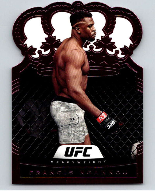 2021 Panini MMA Chronicles  Crown Royale Pink #20 Francis Ngannou  V85420 Image 1