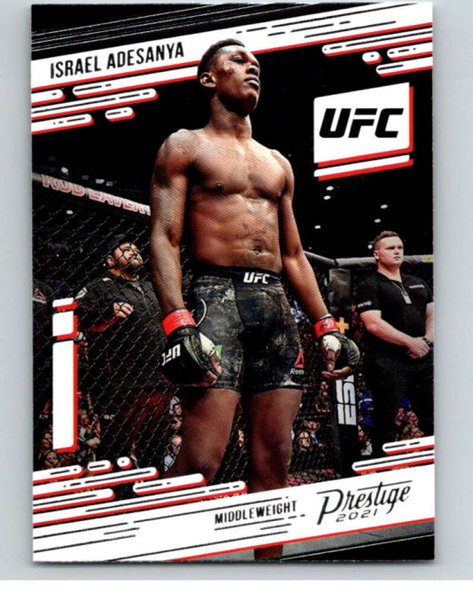 2021 Panini MMA Chronicles  Prestige #71 Israel Adesanya    V85422 Image 1