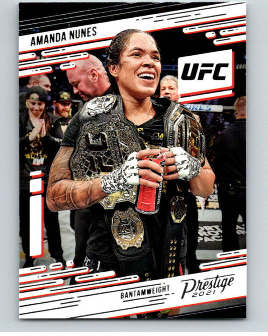 2021 Panini MMA Chronicles  Prestige #74 Amanda Nunes    V85428 Image 1