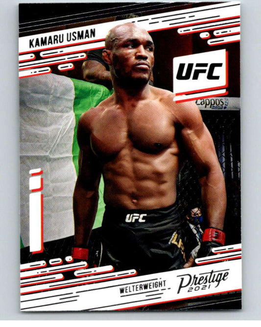 2021 Panini MMA Chronicles  Prestige #80 Kamaru Usman    V85439 Image 1