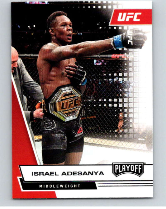 2021 Panini MMA Chronicles  Playoff #69 Israel Adesanya    V85470 Image 1