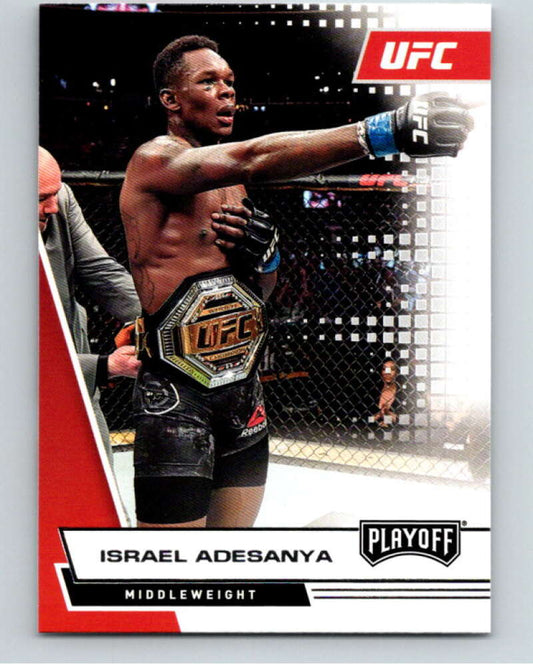 2021 Panini MMA Chronicles  Playoff #69 Israel Adesanya    V85471 Image 1