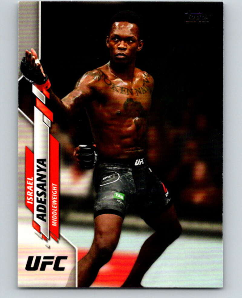 2020 Topps MMA #75 Israel Adesanya    V85492 Image 1