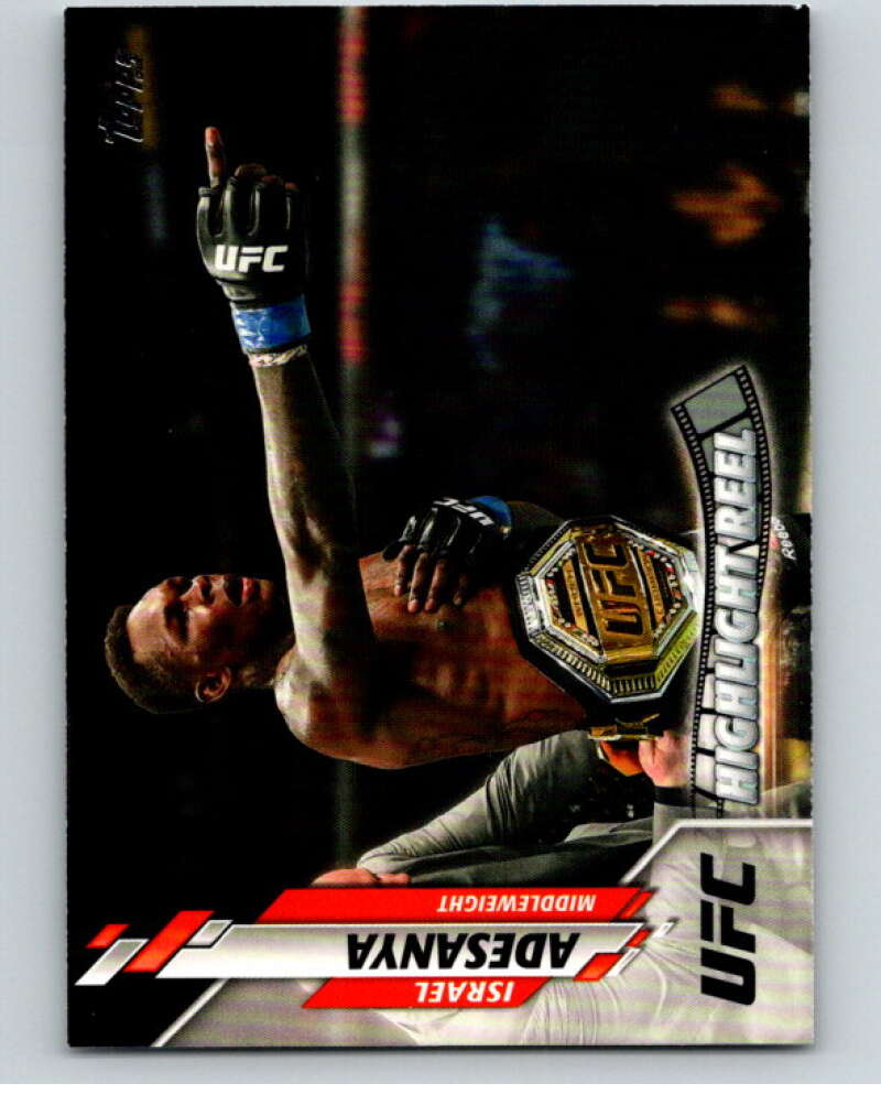 2020 Topps MMA #100 Israel Adesanya    V85493 Image 1