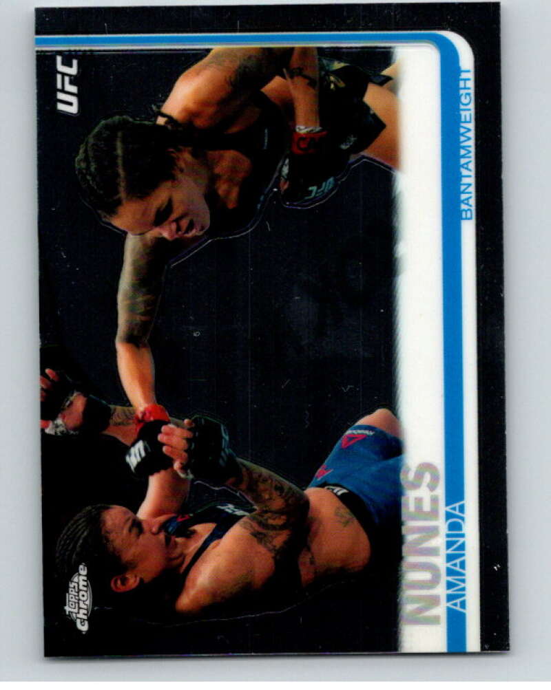 2019 Topps MMA UFC Chrome #100 Amanda Nunes    V85497 Image 1