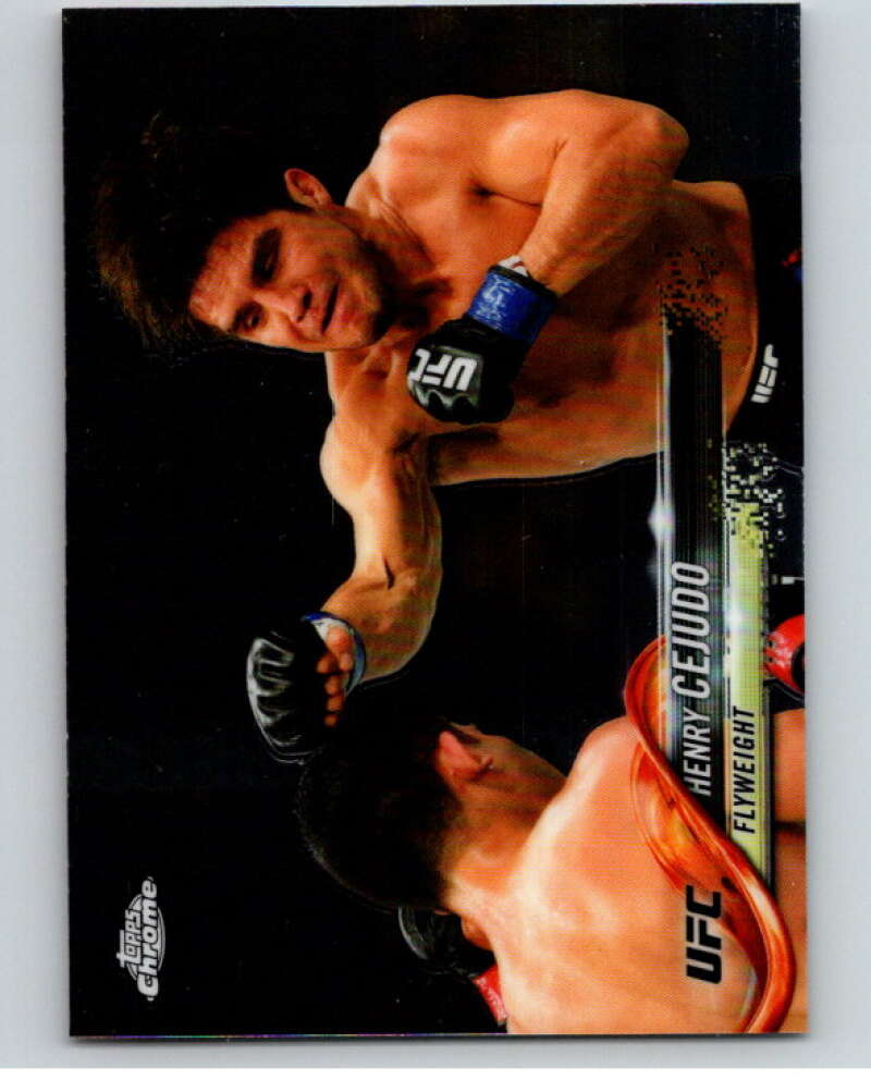 2018 Topps MMA Chrome #86 Henry Cejudo    V85498 Image 1