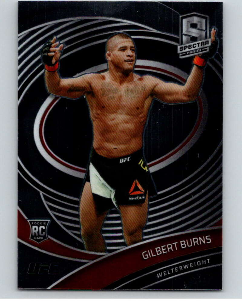 2021 Panini MMA Chronicles  Spectra #281 Gilbert Burns    V85499 Image 1