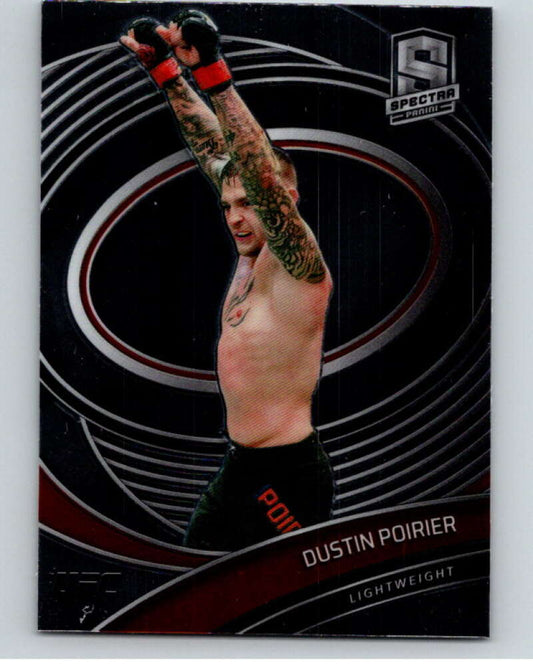 2021 Panini MMA Chronicles  Spectra #294 Dustin Poirier    V85501 Image 1