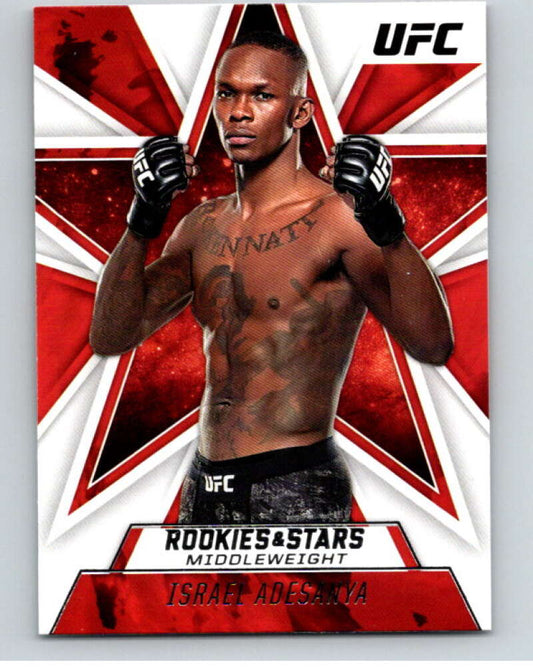2021 Panini MMA Chronicles  Rookies and Stars #87 Israel Adesanya    V85525 Image 1