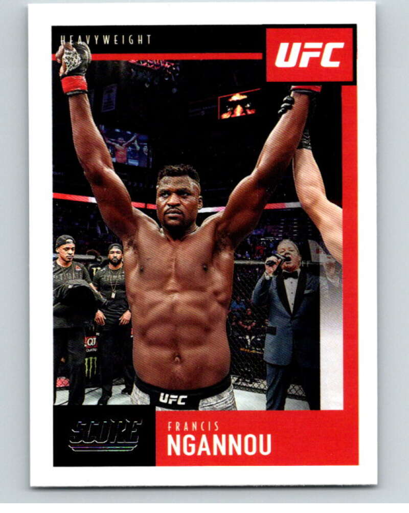 2021 Panini MMA Chronicles  Score #92 Francis Ngannou    V85537 Image 1