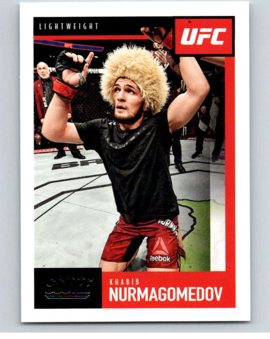2021 Panini MMA Chronicles  Score #98 Khabib Nurmagomedov    V85550 Image 1