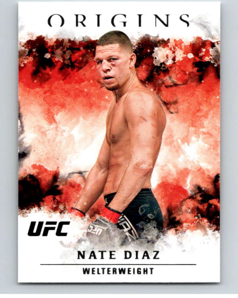 2021 Panini MMA Chronicles  Origins #37 Nate Diaz    V85558 Image 1