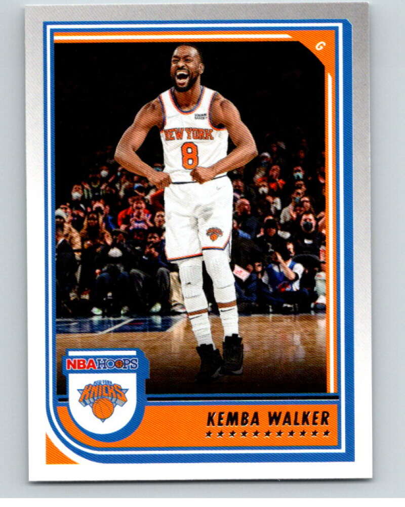 2022-23 Panini NBA Hoops #22 Kemba Walker  New York Knicks  V85585 Image 1