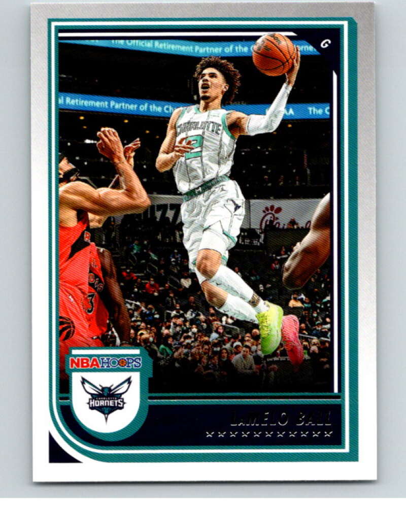 2022-23 Panini NBA Hoops #90 LaMelo Ball  Charlotte Hornets  V85629 Image 1