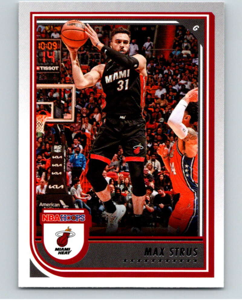 2022-23 Panini NBA Hoops #102 Max Strus  Miami Heat  V85634 Image 1