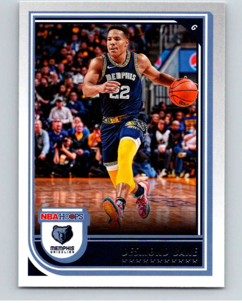 2022-23 Panini NBA Hoops #134 Desmond Bane  Memphis Grizzlies  V85655 Image 1